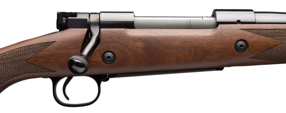 Winchester 70 Alaskan 375 H&H Magnum 25" 535205138 Polished Blue/ Walnut-img-2