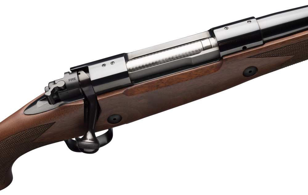 Winchester 70 Alaskan 375 H&H Magnum 25" 535205138 Polished Blue/ Walnut-img-3