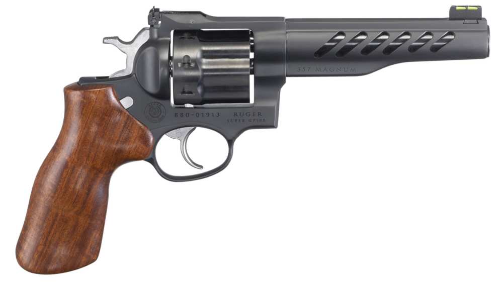 Ruger 5065 Super GP100 .357 Magnum 8rd – 5.5" Ported Barrel, Matte Black PV-img-3