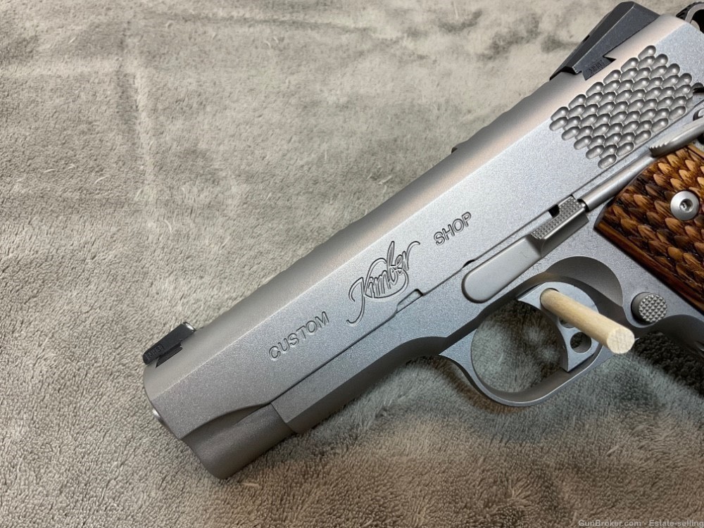 Kimber Stainless Pro Raptor II .45ACP, 4” Match Grade Barrel, NIB-img-2