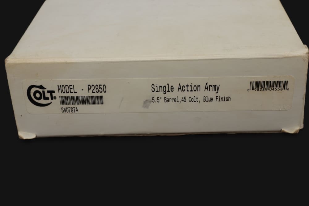 Colt Single Action Army 3rd Gen .45 Colt 5.5" - P2850 - 2005 Mfg. w/Box-img-16