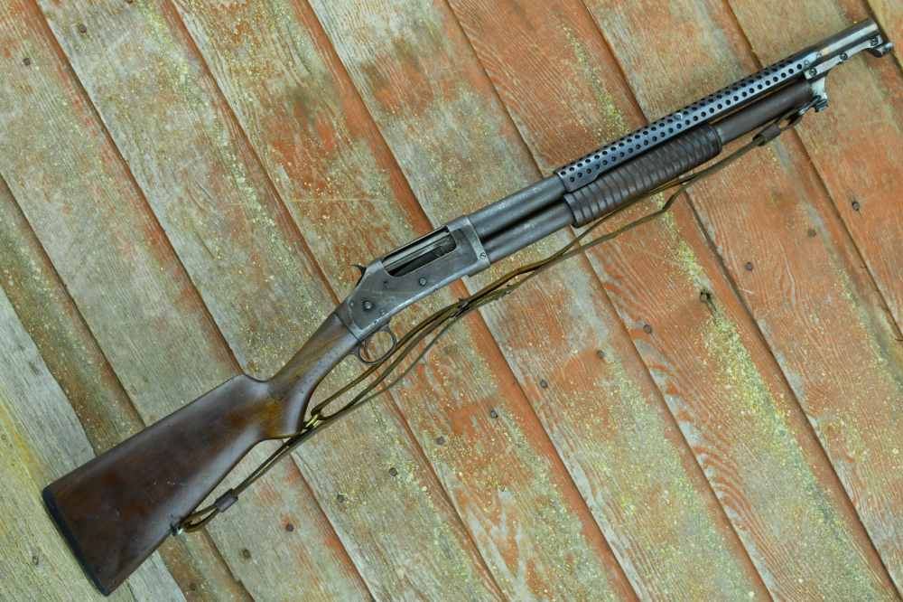 RARE, WW1 Winchester Model 1897 97 US Issued Trench Gun-img-1