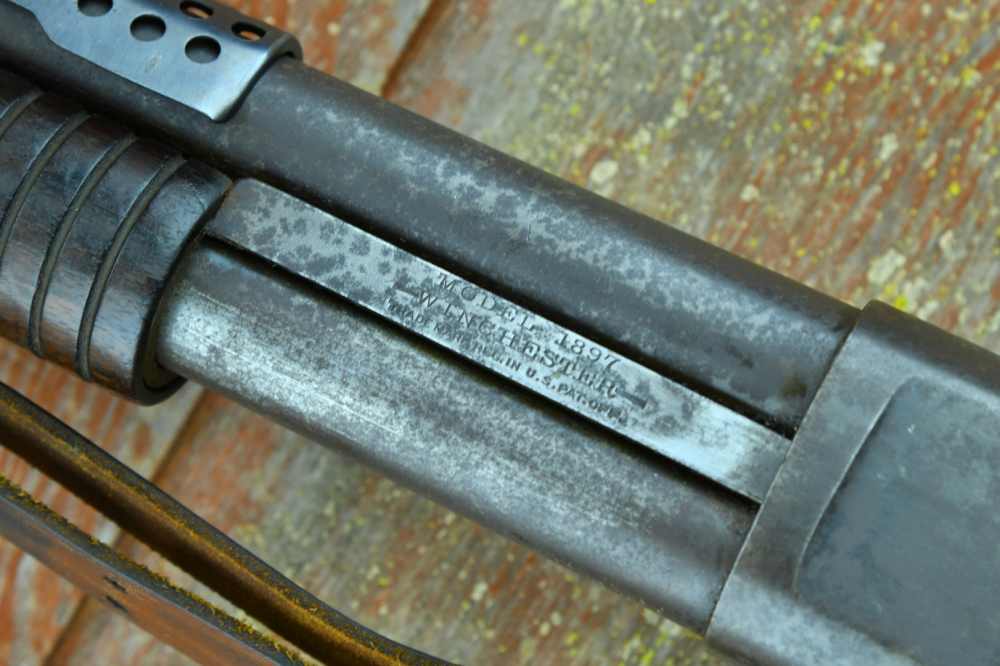 RARE, WW1 Winchester Model 1897 97 US Issued Trench Gun-img-7
