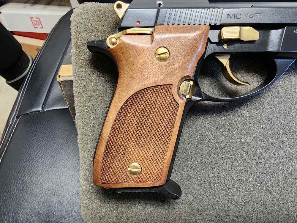 PICS! NEW GIRSAN MC14T 380 4.5" TIP UP BLACK GOLD MC 14T 14 4.5 ACP NIB-img-5