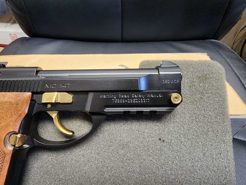 PICS! NEW GIRSAN MC14T 380 4.5" TIP UP BLACK GOLD MC 14T 14 4.5 ACP NIB-img-7