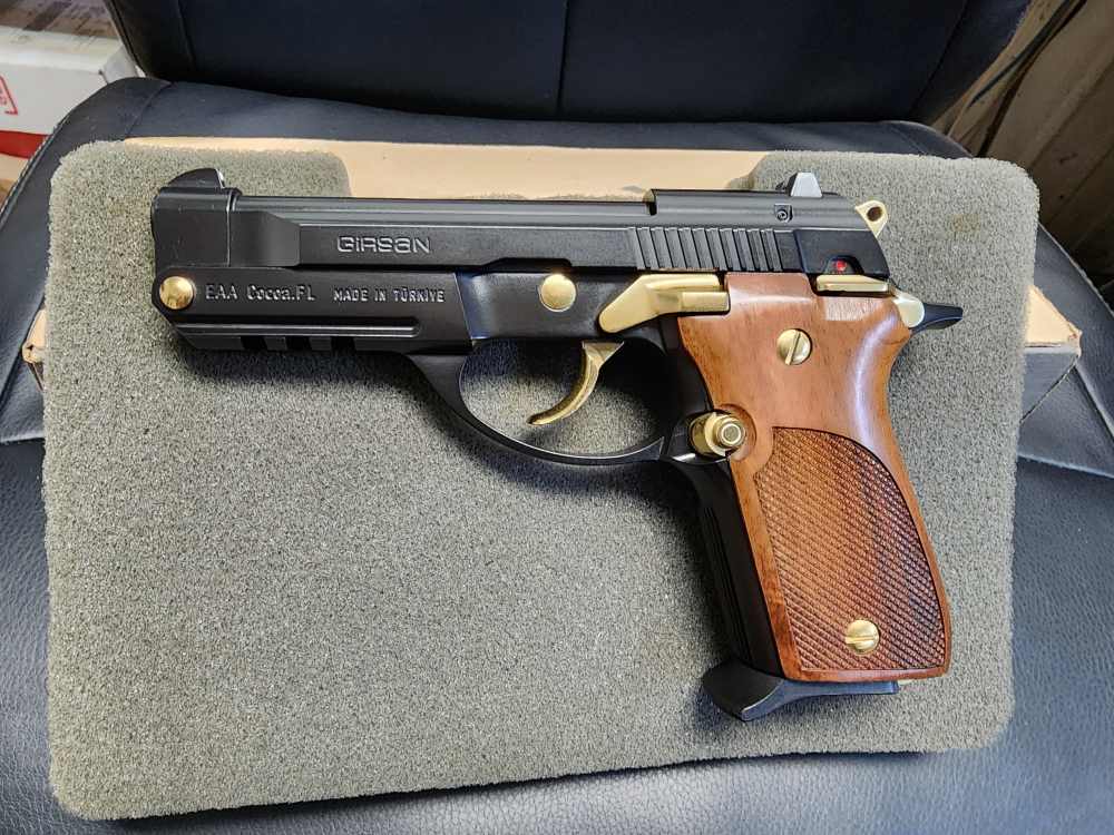 PICS! NEW GIRSAN MC14T 380 4.5" TIP UP BLACK GOLD MC 14T 14 4.5 ACP NIB-img-8