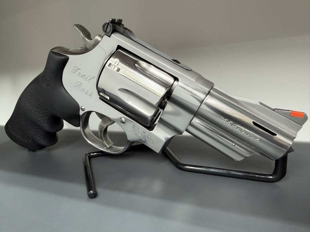 SMITH & WESSON 629-5*TRAIL BOSS 3'INCH PORTED 44 MAG*BOX & PAPERS*LIKE NEW-img-3