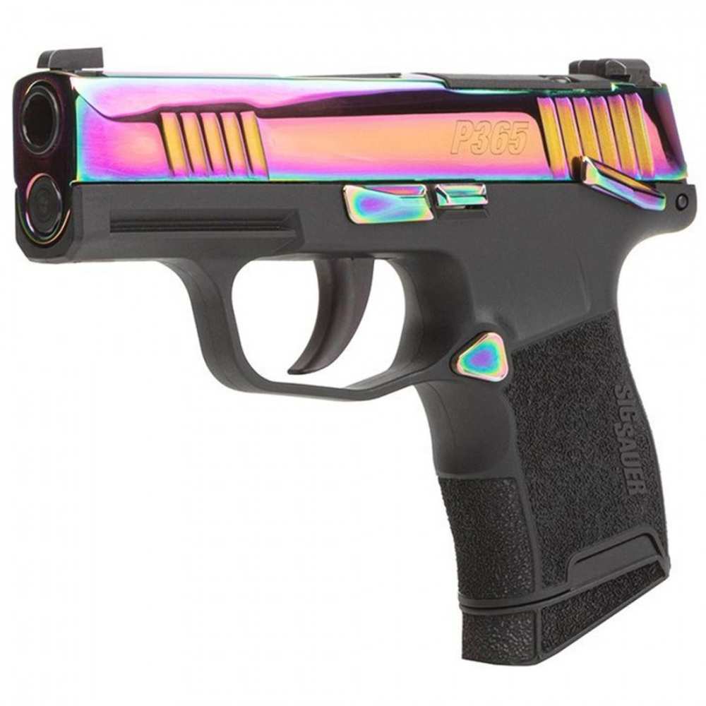 Sig Sauer P365 - 3.1" Barrel (.380 ACP) - Optics Ready - Rainbow/Black-img-2