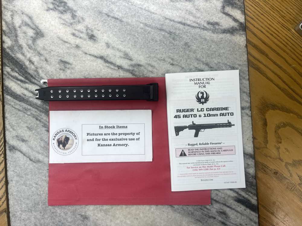 Ruger 19307 LC Carbine 10mm Auto 30+1 16.25” Threaded Barrel-New-img-7