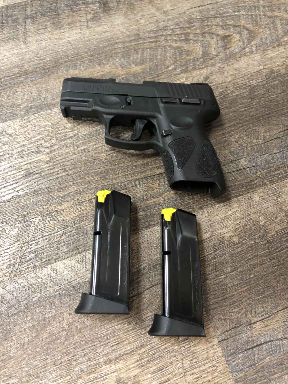 NICE Taurus G2C 9mm Semi Auto Pistol 3" w/ TWO 12-Rnd Factory Mags Black-img-0