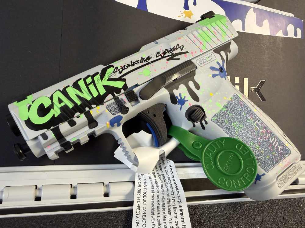 Canik Mete MC9LS Signature Drip, 9mm, 3.64" Barrel, 17 RDs, White Cerakote-img-0