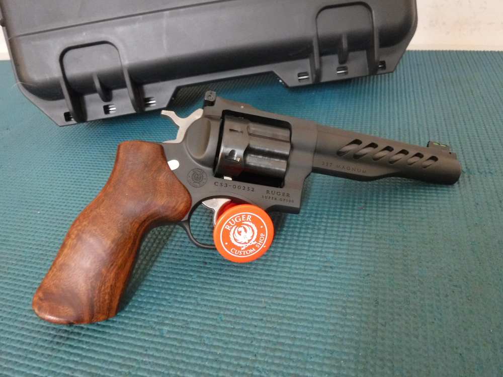 Ruger Custom Super GP100 .357 Magnum 8 Shot D/A Competition Revolver-img-1
