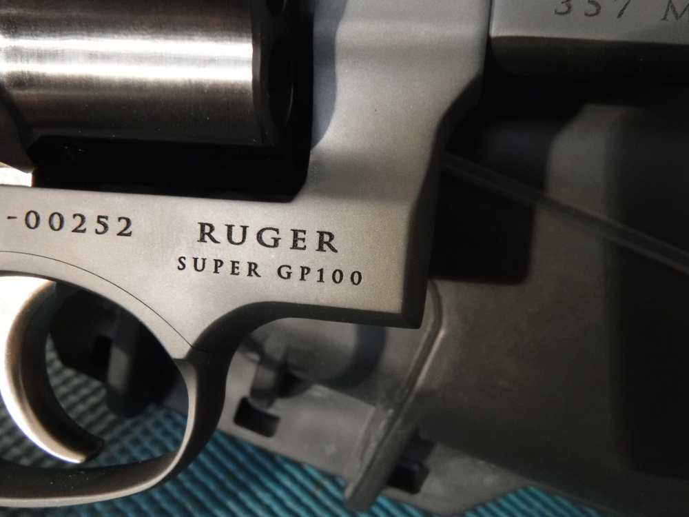 Ruger Custom Super GP100 .357 Magnum 8 Shot D/A Competition Revolver-img-8