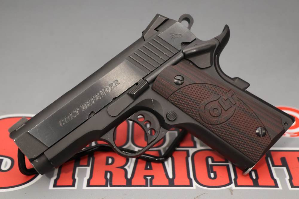 Colt Defender Lightweight 1911 Pistol 9mm 3" w/ Case - 8rds-img-1
