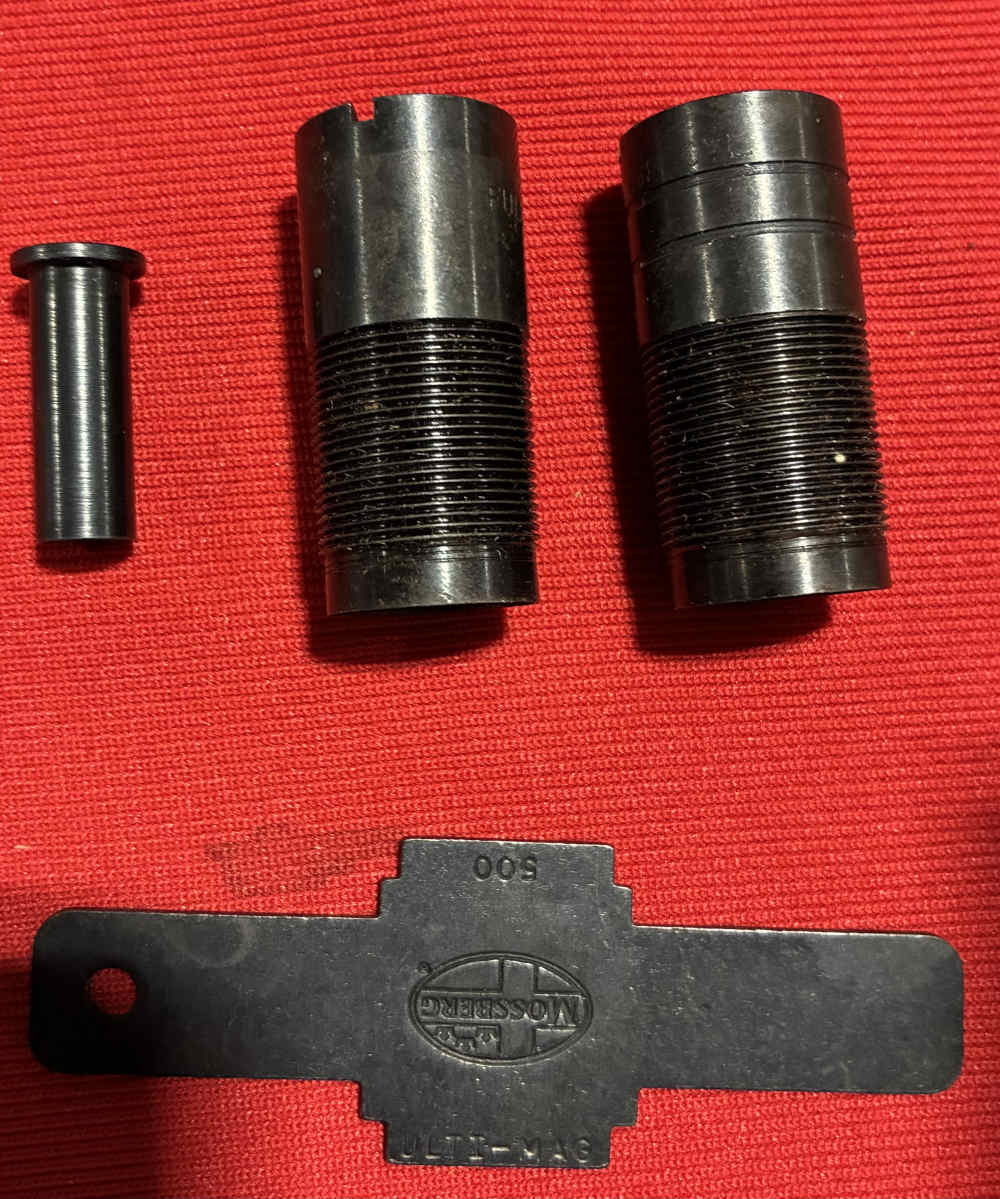 Mossberg 500 Improved Cylinder Full Choke w/ Wrench 20g-img-0