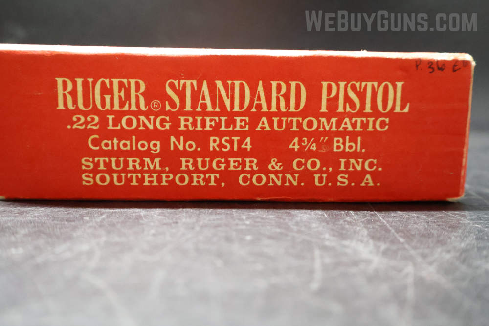 Ruger Standard Semi-Automatic Pistol .22 Long Rifle-img-19