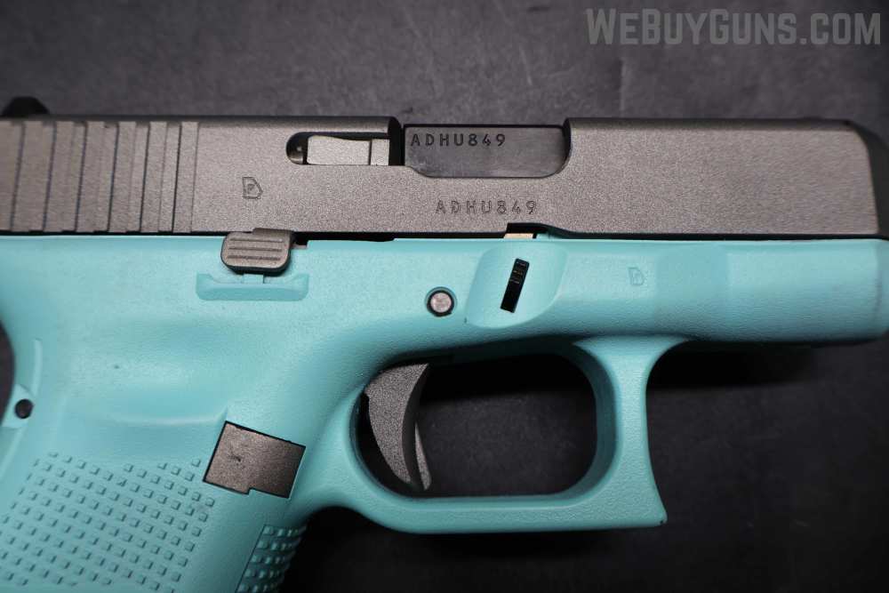 Glock G26 Gen5 Semi-Automatic Pistol W/ Blue Frame 9MMX19-img-16