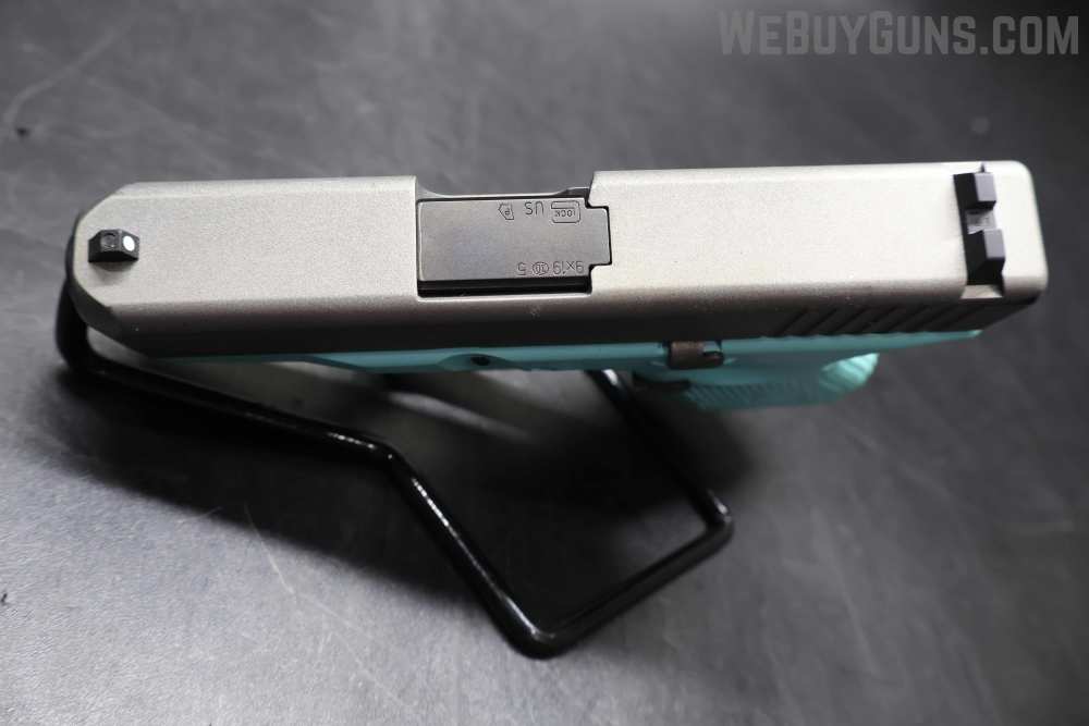 Glock G26 Gen5 Semi-Automatic Pistol W/ Blue Frame 9MMX19-img-11