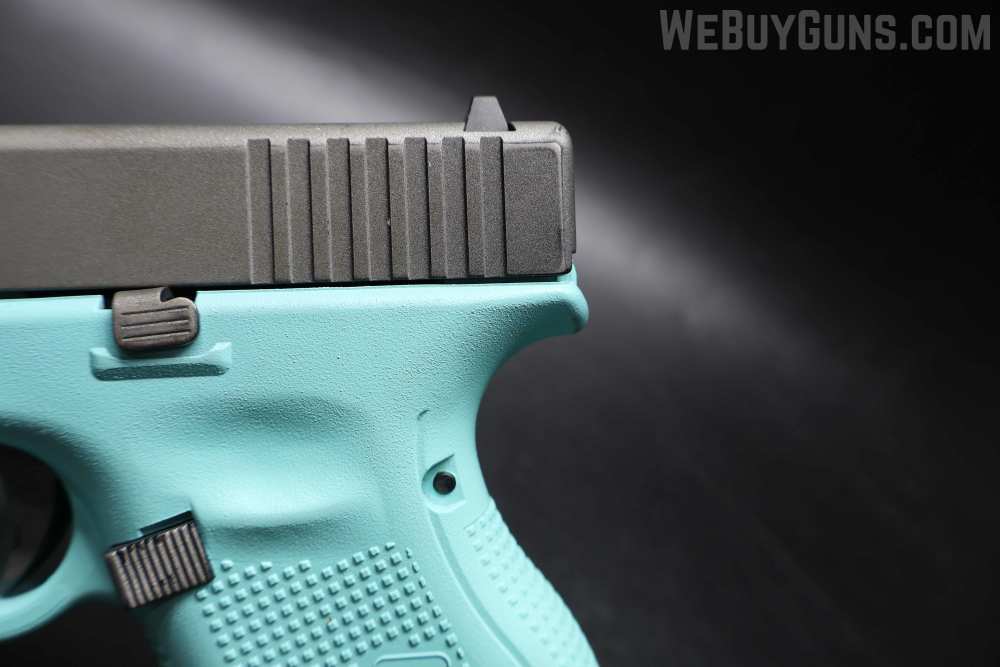 Glock G26 Gen5 Semi-Automatic Pistol W/ Blue Frame 9MMX19-img-9
