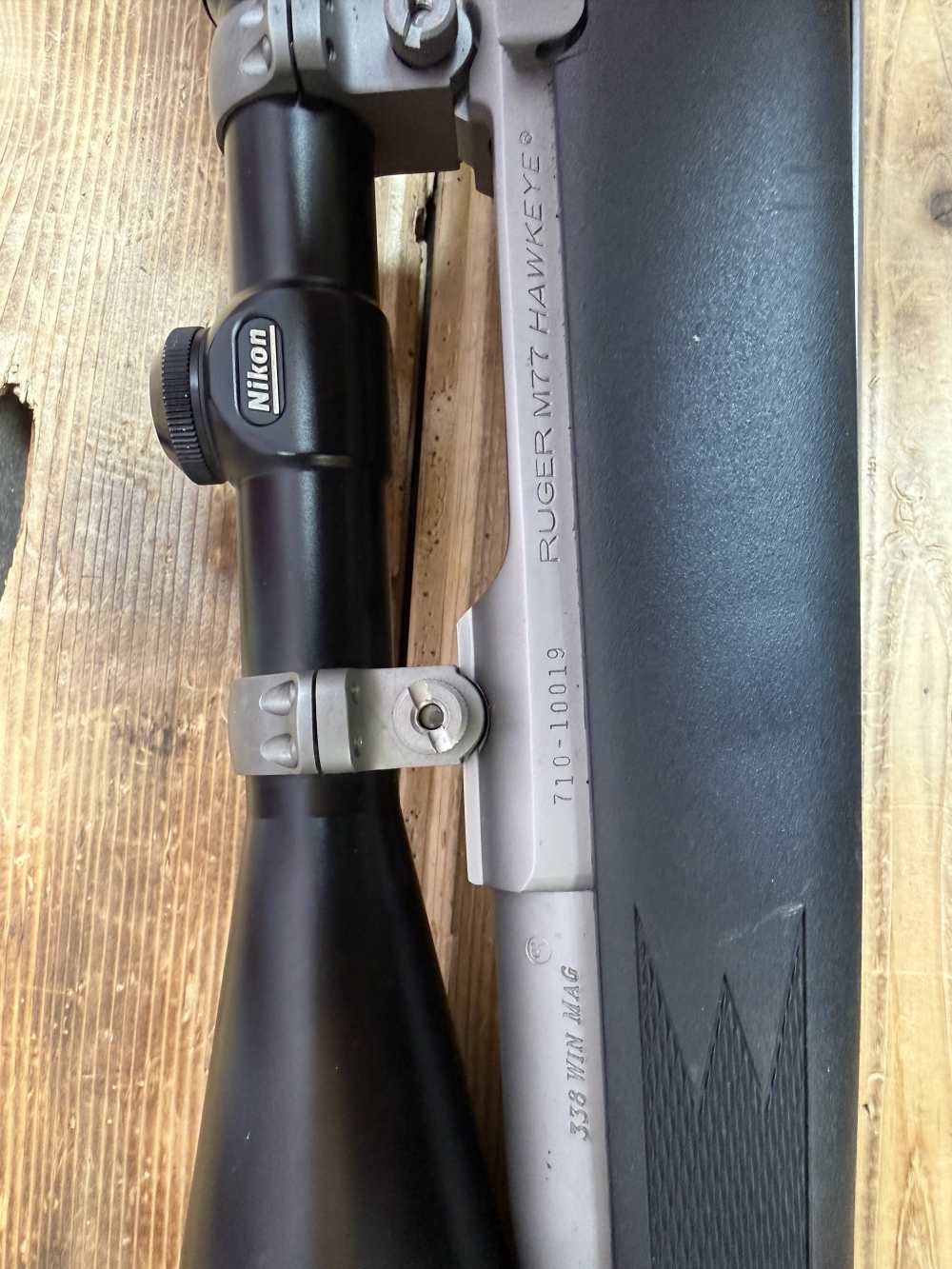 *Great Gun* 24" .338 Win. mag Ruger M77 Hawkeye w/ Nikon 3.5-10x50-img-3
