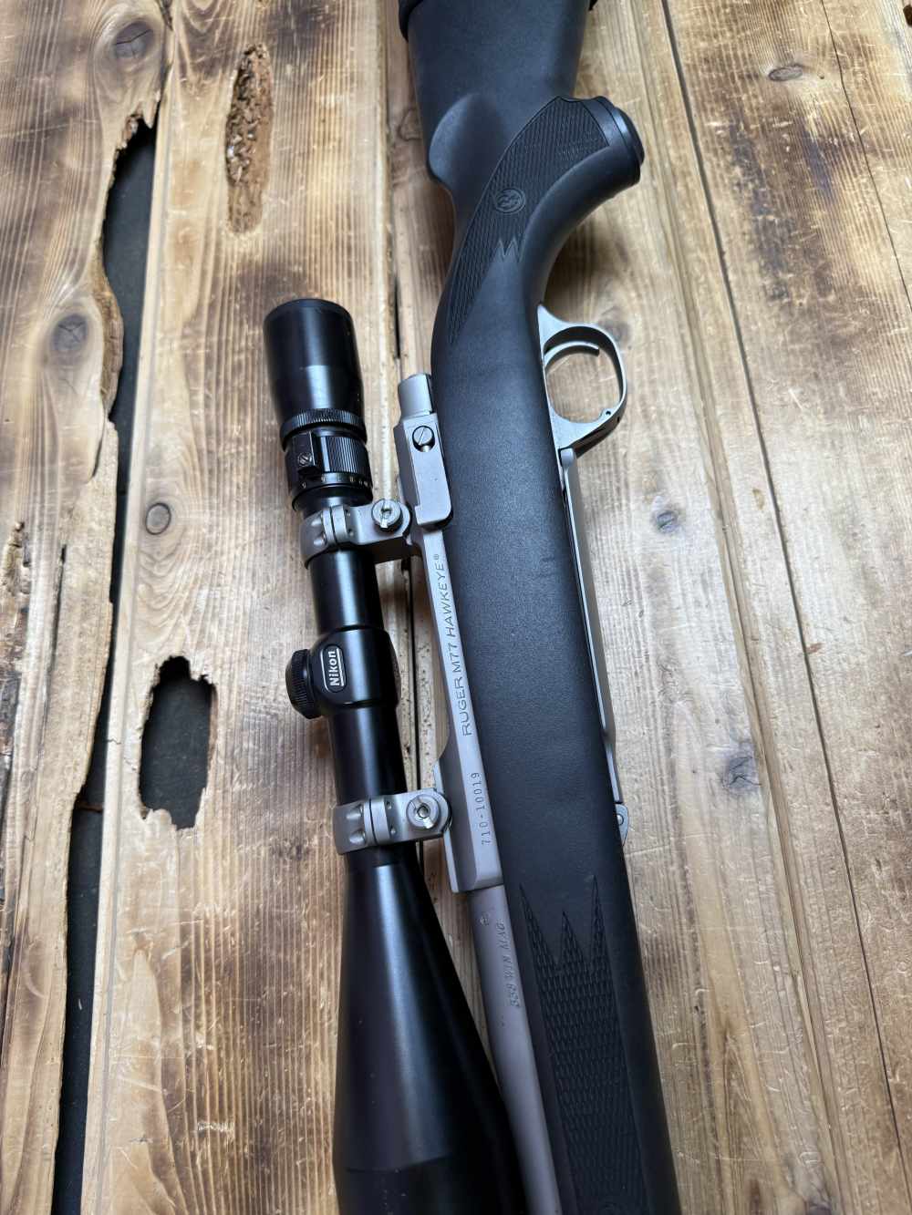 *Great Gun* 24" .338 Win. mag Ruger M77 Hawkeye w/ Nikon 3.5-10x50-img-5