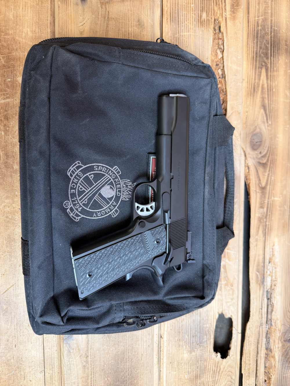 Springfield Armory 1911 RO Elite Target 9mm Pistol w/Original Case-img-0