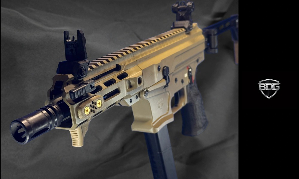 Panzer Arms ARP9 Pistol | 9mm PCC | Tan | 3x Glock-pattern Magazines-img-2