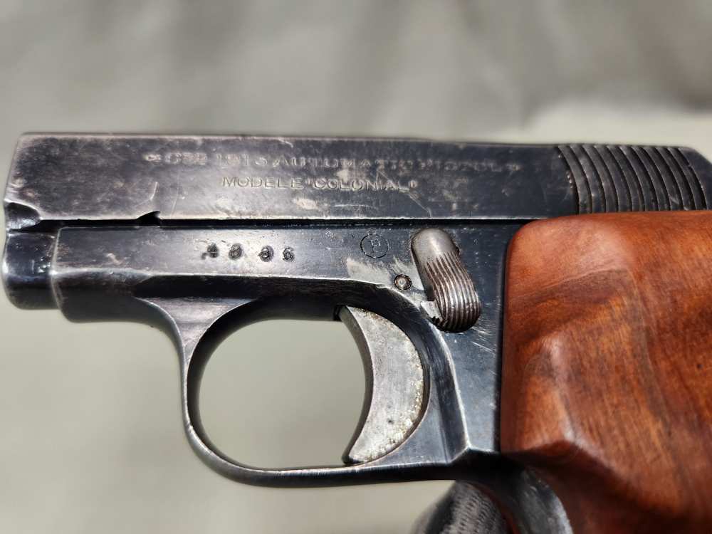 Pocket Pistol Colonial Grande Precision Eibar Spanish 6.35mm .25 ACP Colt-img-23
