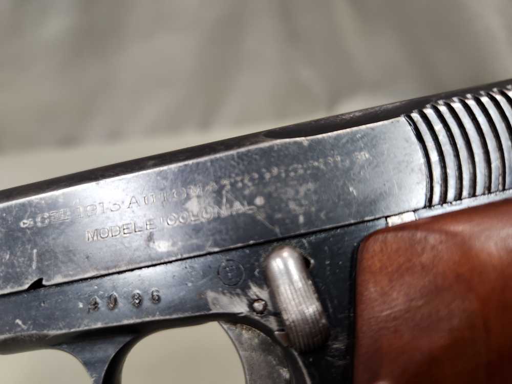 Pocket Pistol Colonial Grande Precision Eibar Spanish 6.35mm .25 ACP Colt-img-15