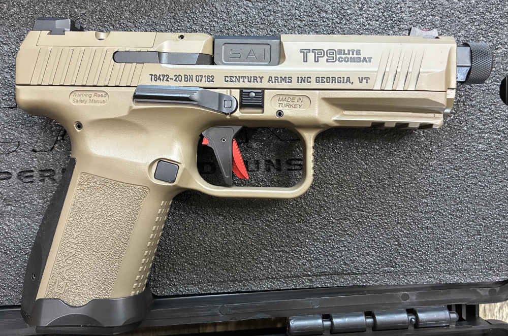 Canik TP9 Elite Combat SAI FDE 9mm Luger EXCELLENT-img-4