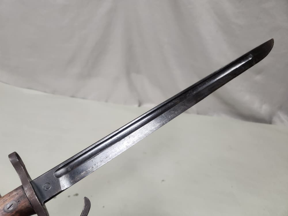 WWII Japanese Type 30 Arisaka Bayonet Nagoya Hooked Quillion-img-2