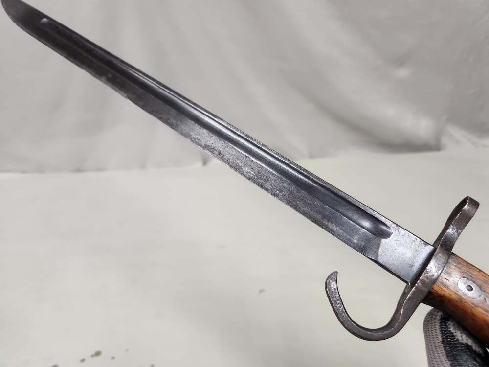 WWII Japanese Type 30 Arisaka Bayonet Nagoya Hooked Quillion-img-3
