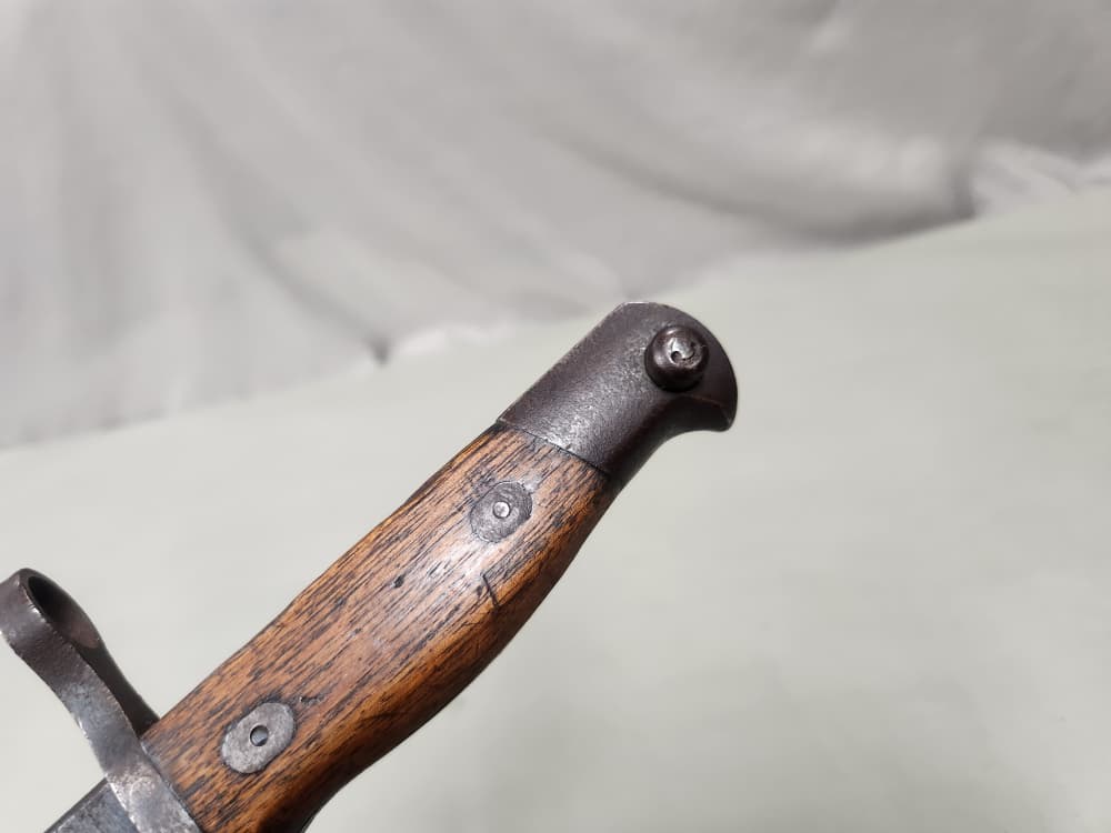 WWII Japanese Type 30 Arisaka Bayonet Nagoya Hooked Quillion-img-10