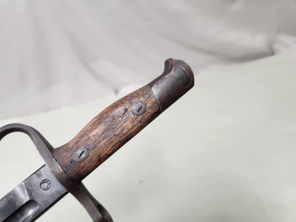 WWII Japanese Type 30 Arisaka Bayonet Nagoya Hooked Quillion-img-9