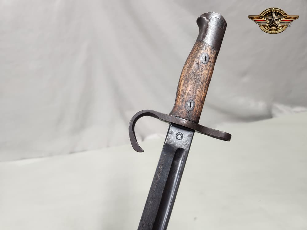 WWII Japanese Type 30 Arisaka Bayonet Nagoya Hooked Quillion-img-0