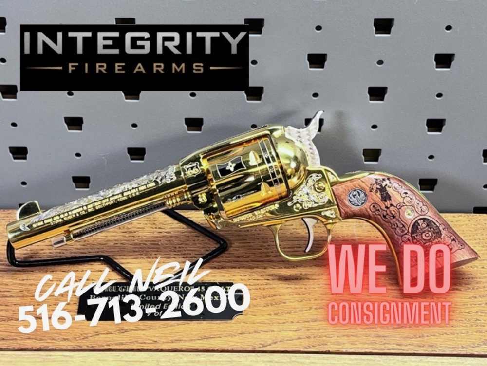 LIMITED EDITION NEW MEXICO THEMED RUGER VAQUERO 45 COLT 9 OF 10, NO CC FEES-img-0