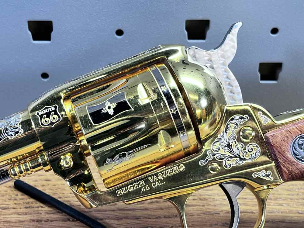 LIMITED EDITION NEW MEXICO THEMED RUGER VAQUERO 45 COLT 9 OF 10, NO CC FEES-img-8