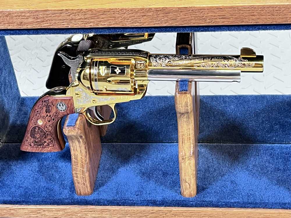 LIMITED EDITION NEW MEXICO THEMED RUGER VAQUERO 45 COLT 9 OF 10, NO CC FEES-img-22