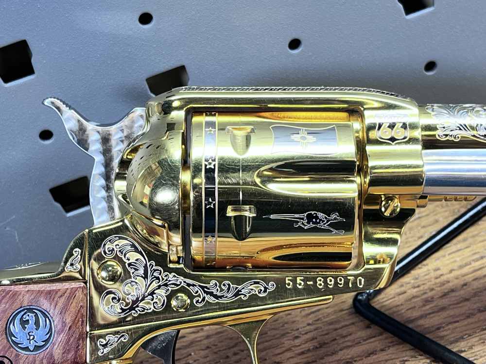 LIMITED EDITION NEW MEXICO THEMED RUGER VAQUERO 45 COLT 9 OF 10, NO CC FEES-img-12