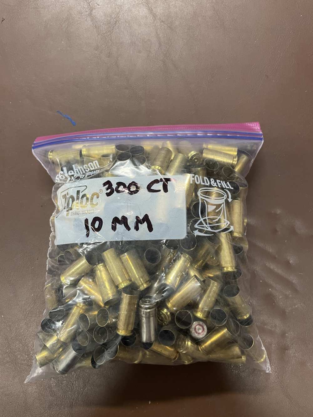 10mm fired brass 300 pieces-img-0