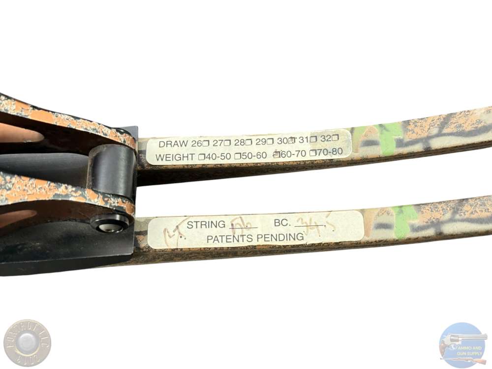 HOYT USA - ENTICER CARBONITE LEFT HAND COMPOUND BOW - PENNY START-img-3