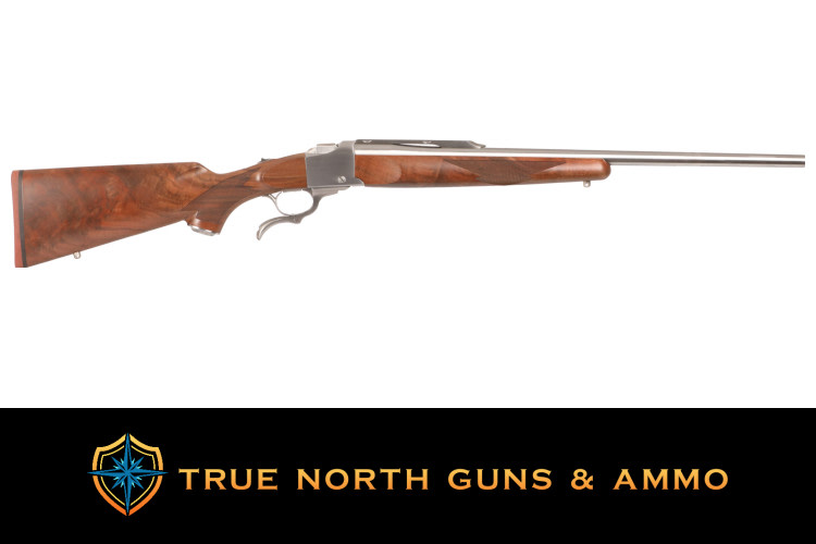 Ruger No. 1 Sporter 6.5PRC Stainless/High Grade Walnut - 24"-img-1