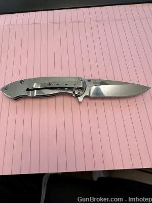 Two Stainless Spring Assist Knives Penny-img-4