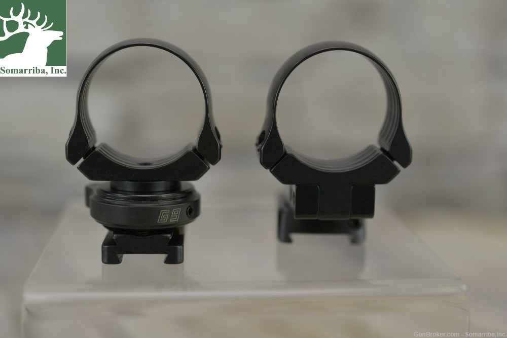 RECKNAGEL 93018-3153 SWING MOUNT G9-PLUS-SMALL Ø-30MM 18.5MM HIGH - SAKO-img-0