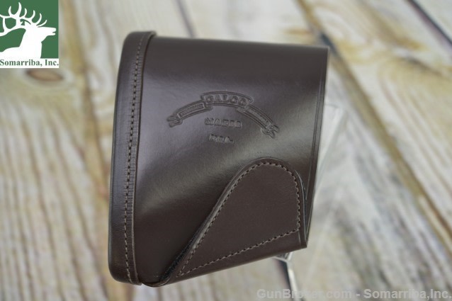 GALCO RECOIL PAD LT1033DH XLARGE DARK HAVANA BROWN-img-0