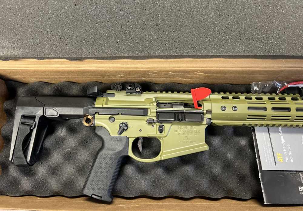 Noveske Gen 4 N4 Diplomat - 7.94" Barrel (5.56 NATO) - Bazooka Green-img-3