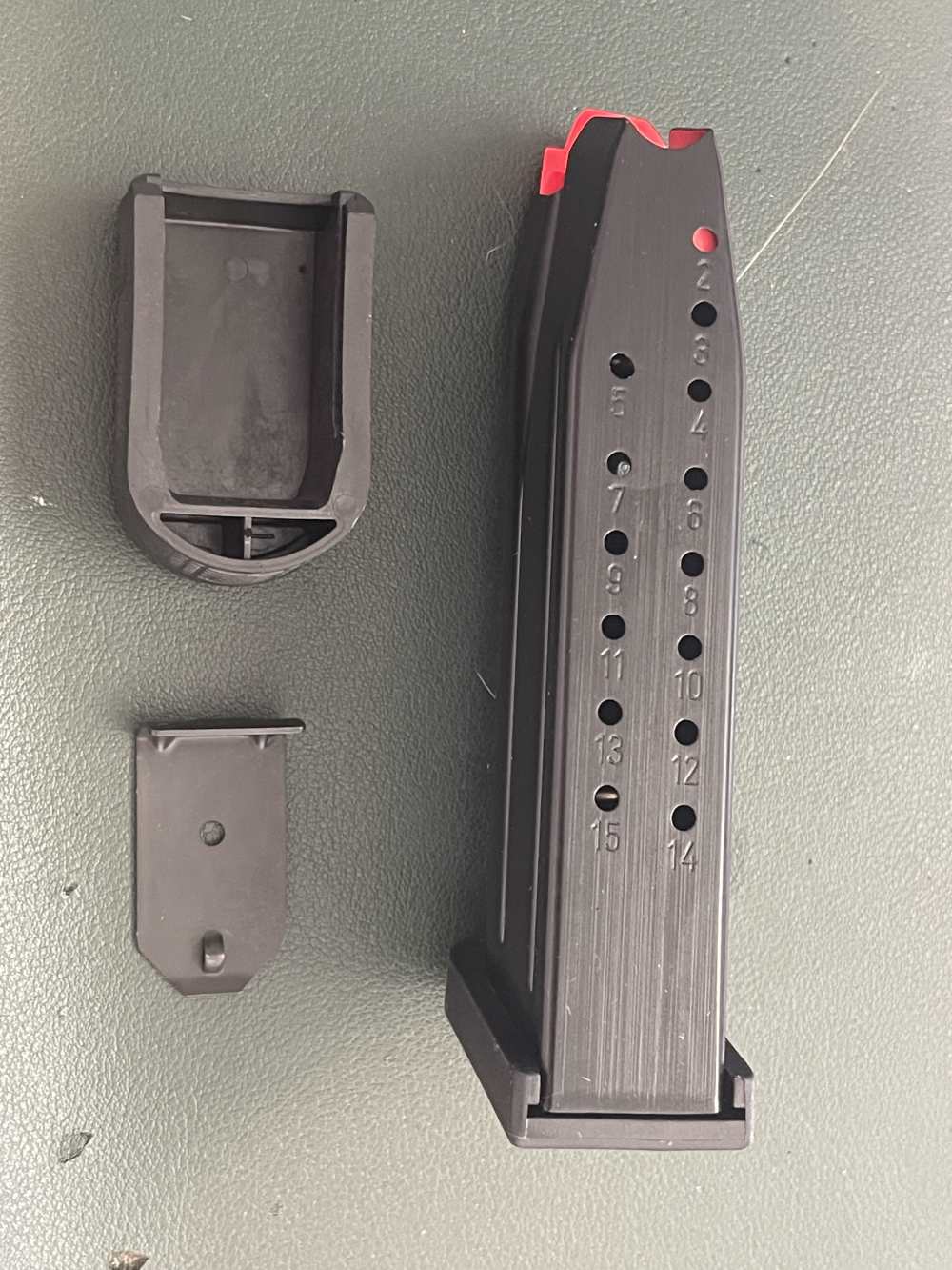 CZ P10 Compact 15rd 9mm Factory Magazine & OEM +2 Base Plate P10c P-10-img-1