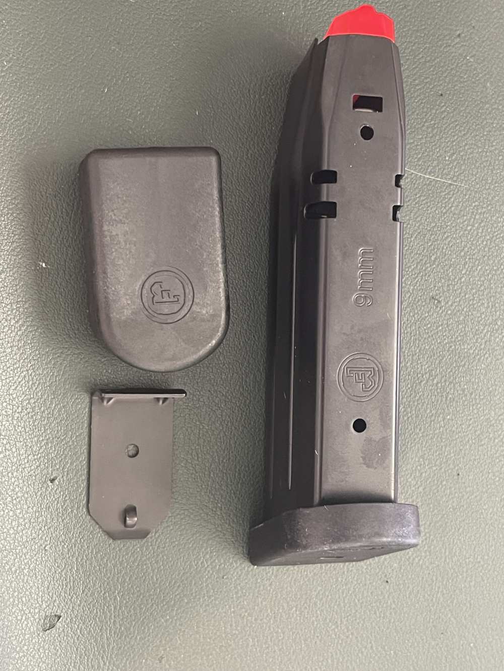 CZ P10 Compact 15rd 9mm Factory Magazine & OEM +2 Base Plate P10c P-10-img-2