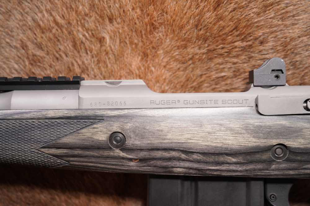 Ruger Stainless Gunsite Scout .308 Win 18.5” Mag Fed Bolt Action Rifle 2015-img-5