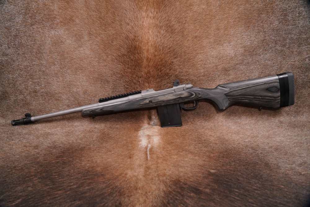 Ruger Stainless Gunsite Scout .308 Win 18.5” Mag Fed Bolt Action Rifle 2015-img-2